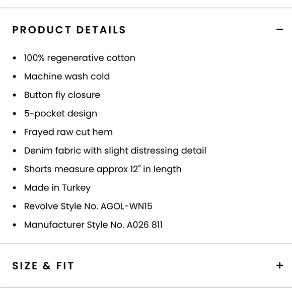 AGOLDE Parker Women's Distressed Blue Denim Shorts in Swampmeet - Picture 6 of 7